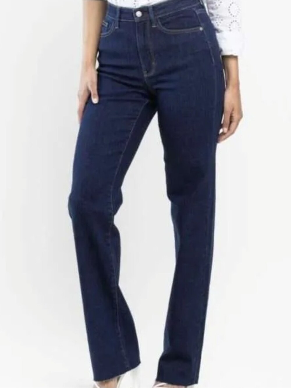Judy Blue High Waist Straight Jean 82512 - Dark Wash